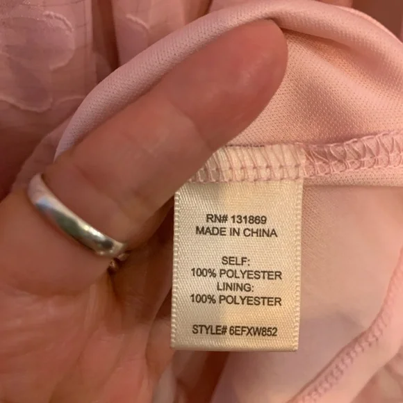 NWT THIRTY THIRTY Floral Pink Dress - Picture 6 of 7